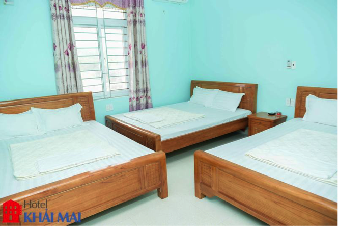 phòng 3 giường khách sạn khải mai