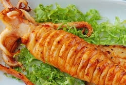 Mực tươi nướng